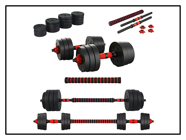 20/30kg Dumbbell Barbell Set Pair Hand Weights