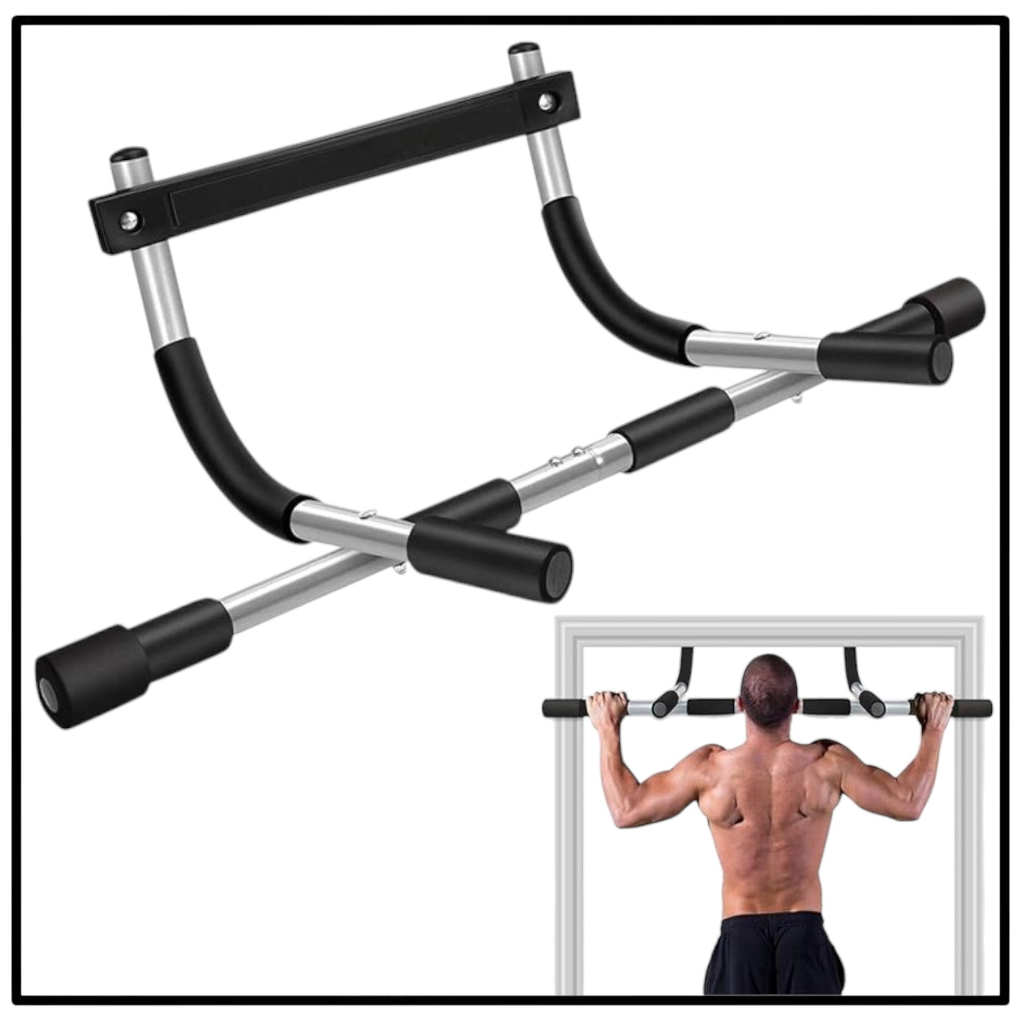 DOOR FRAME GYM FITNESS BAR PULL UP WORKOUT 36-2