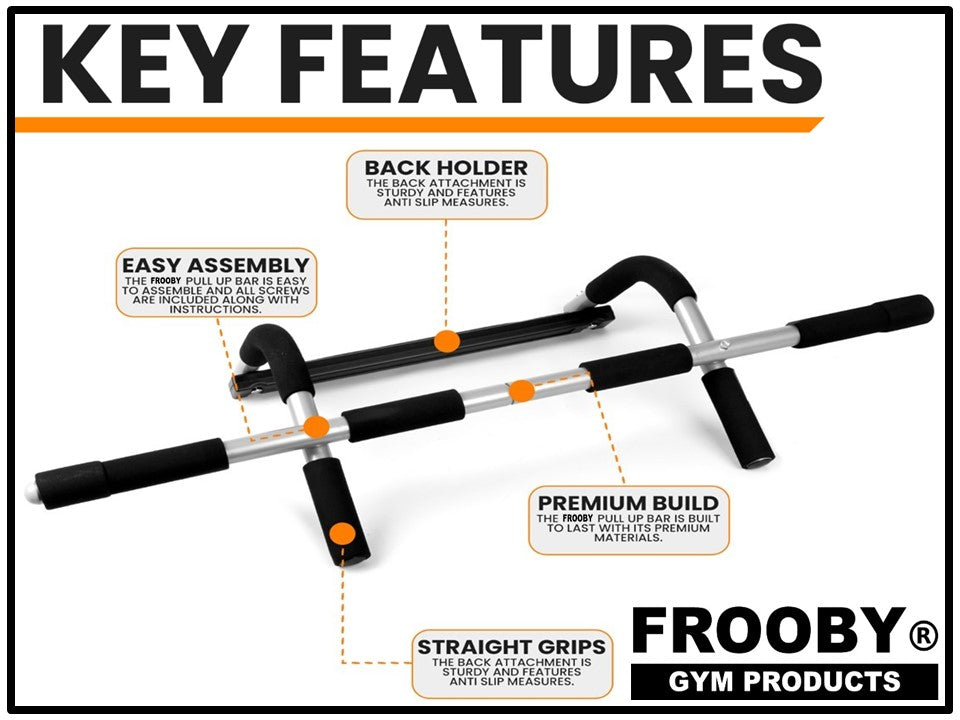 DOOR FRAME GYM FITNESS BAR PULL UP WORKOUT 36-2