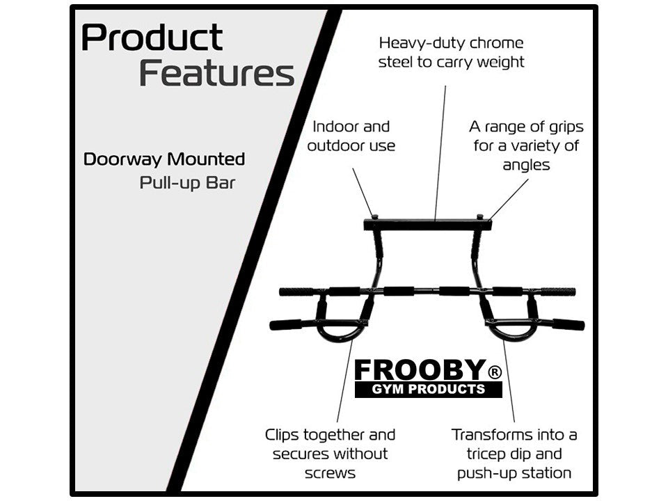 Pull Chin Up Bar Gym Doorway 36-3