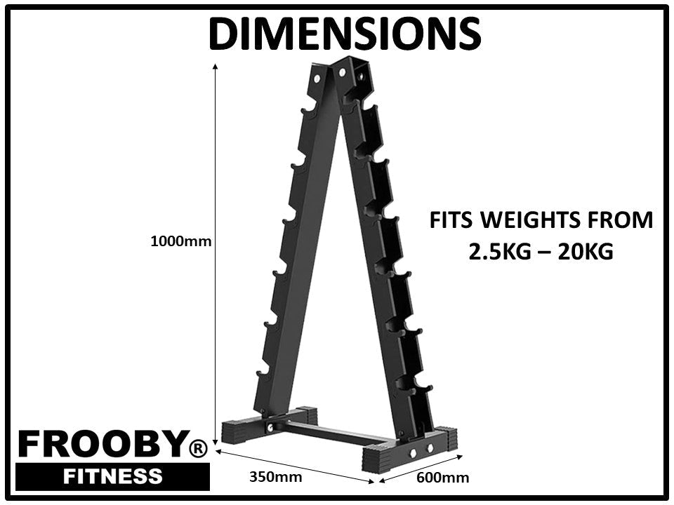 6 Tier Dumbbell Rack