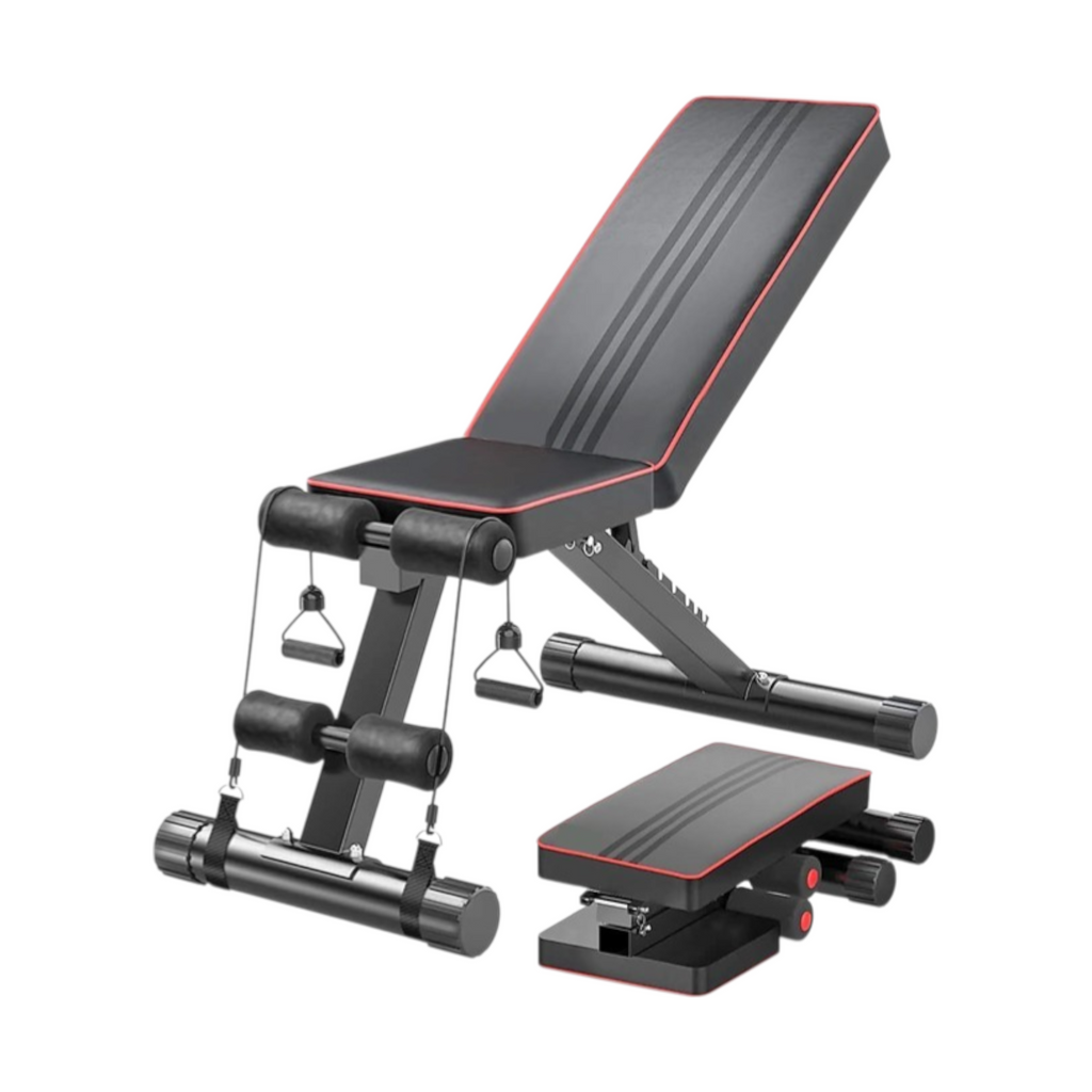Foldable Gym Weight Bench 7 Incline Adjustable 36-7