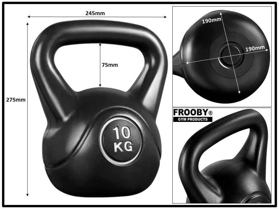 4-20kg Gym Vinyl Kettlebells