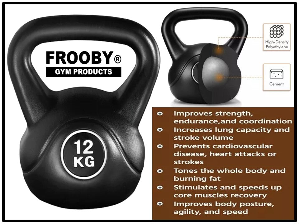 4-20kg Gym Vinyl Kettlebells