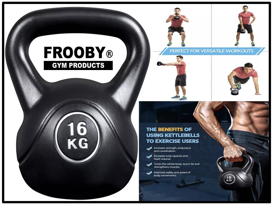 4-20kg Gym Vinyl Kettlebells