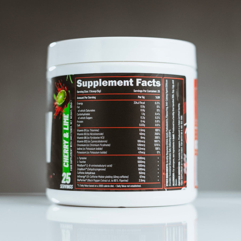 Efectiv Nutrition Burn 125g