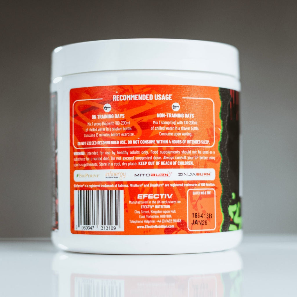 Efectiv Nutrition Burn 125g