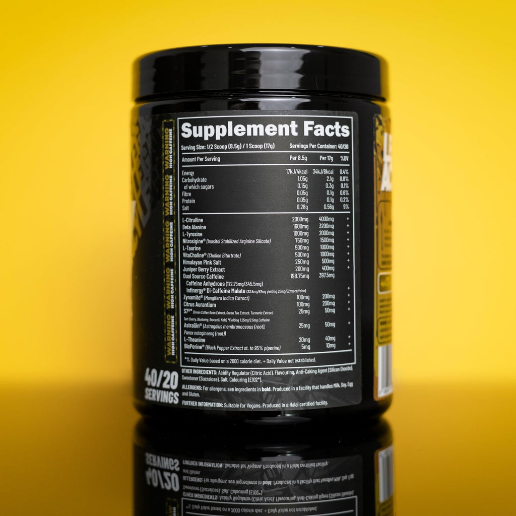 Efectiv Nutrition Legacy Pre-Workout